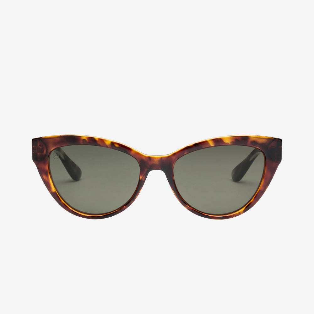 Electric Indio Sunglasses - Gloss Tort Frame - Grey Polarized Lens