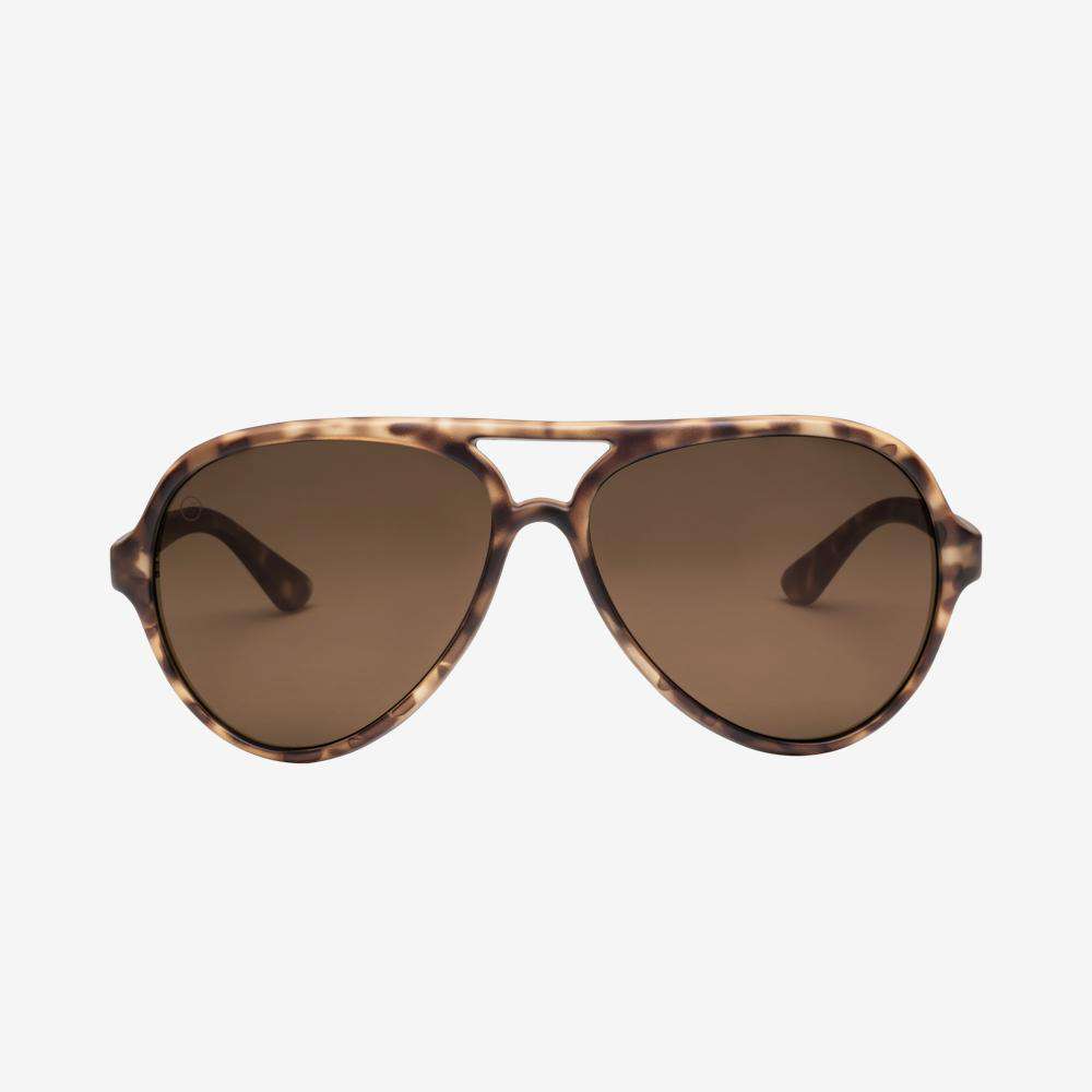 Electric Elsinore Sunglasses - Matte Tort Frame - Bronze Polarized Lens