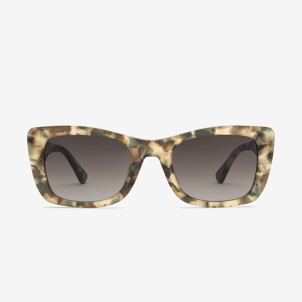 Electric Portofino Sunglasses - Green Iguana Frame - Black Gradient Lens