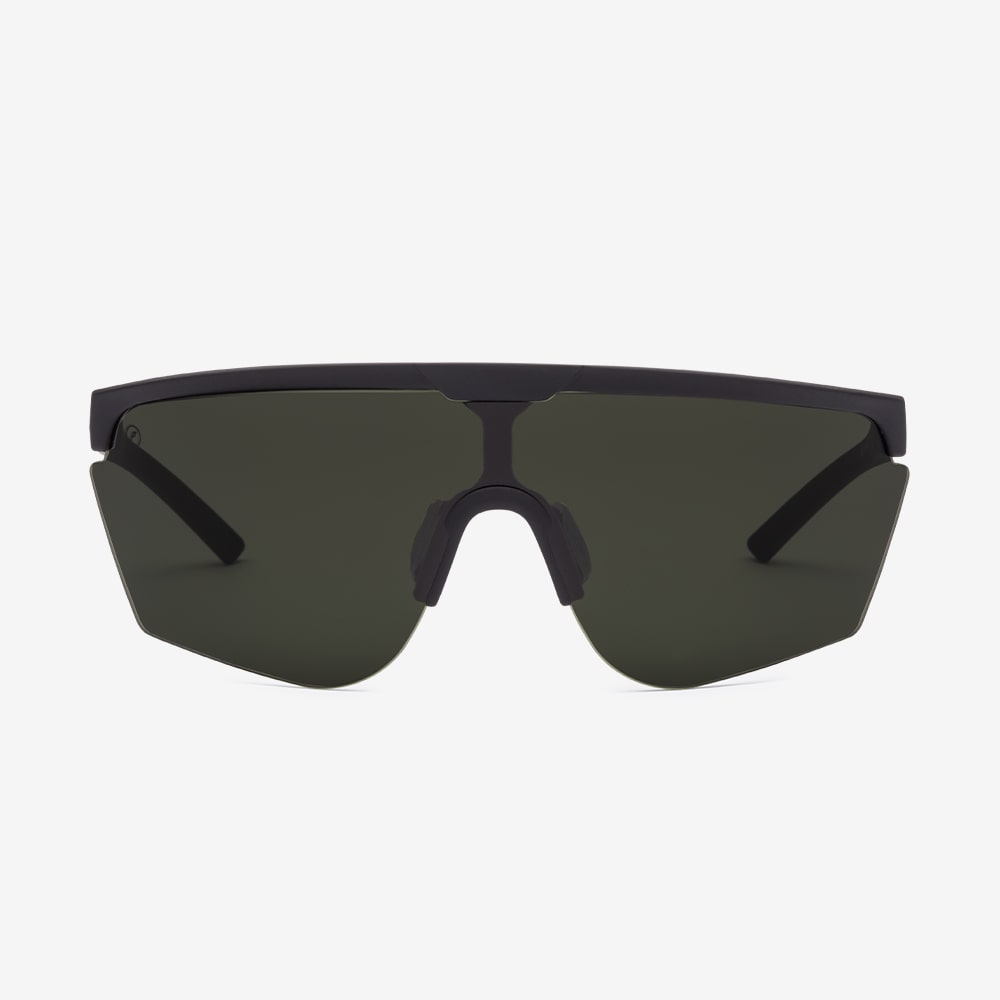 Electric Cove Sunglasses - Matte Black Frame - Grey Polarized Lens
