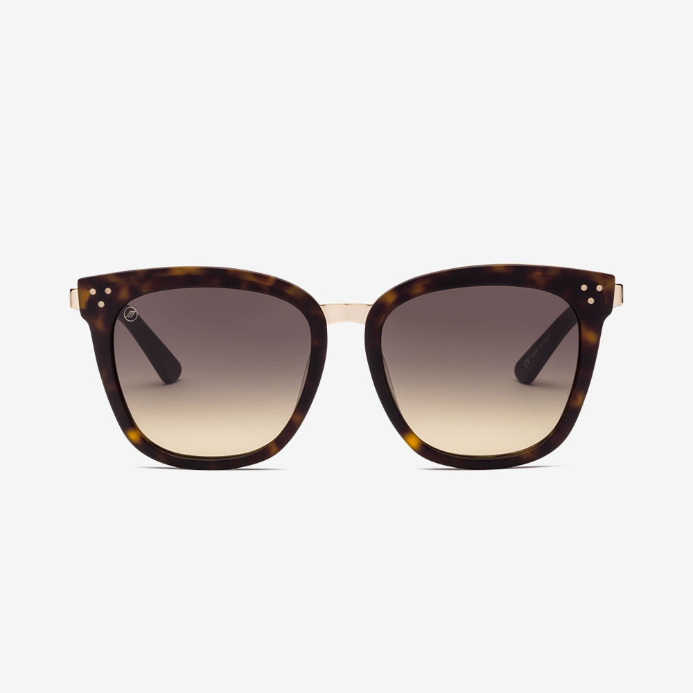 Electric Wirecat Sunglasses - Matte Tort Gold Frame - Black Gradient Lens