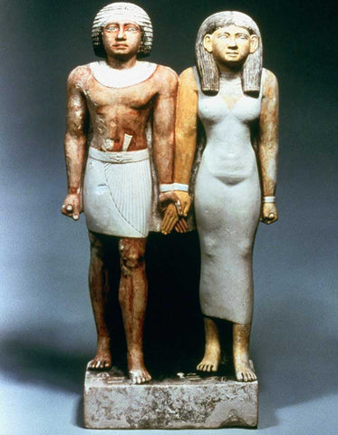 5th Century Statue of Ancient Egyptian Couple