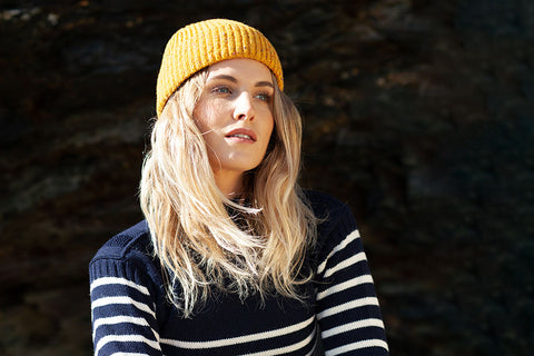 British made merino beanie hat