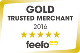Feefo Gold Trusted Merchant 2016