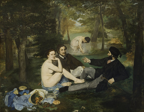 Manet's Déjeuner sûr l'herbe 
