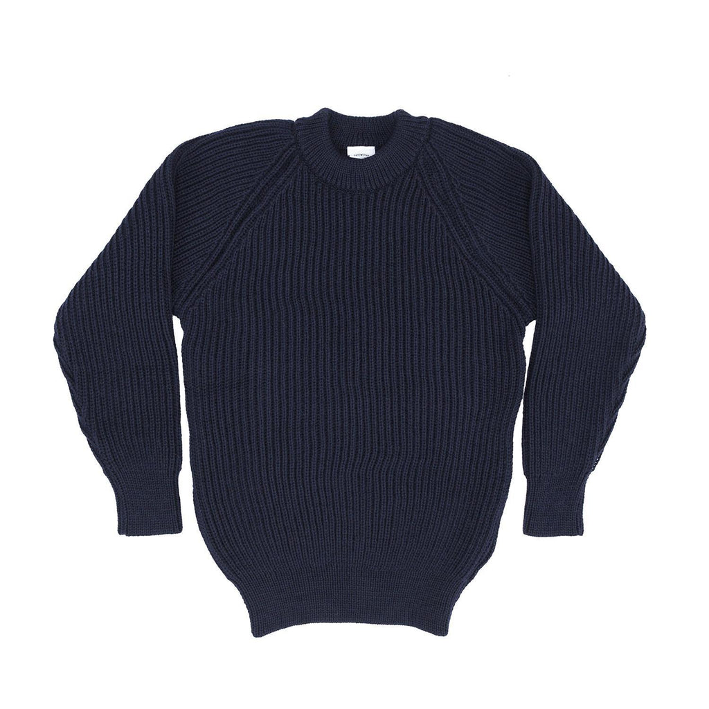 fisherman crew neck jumper