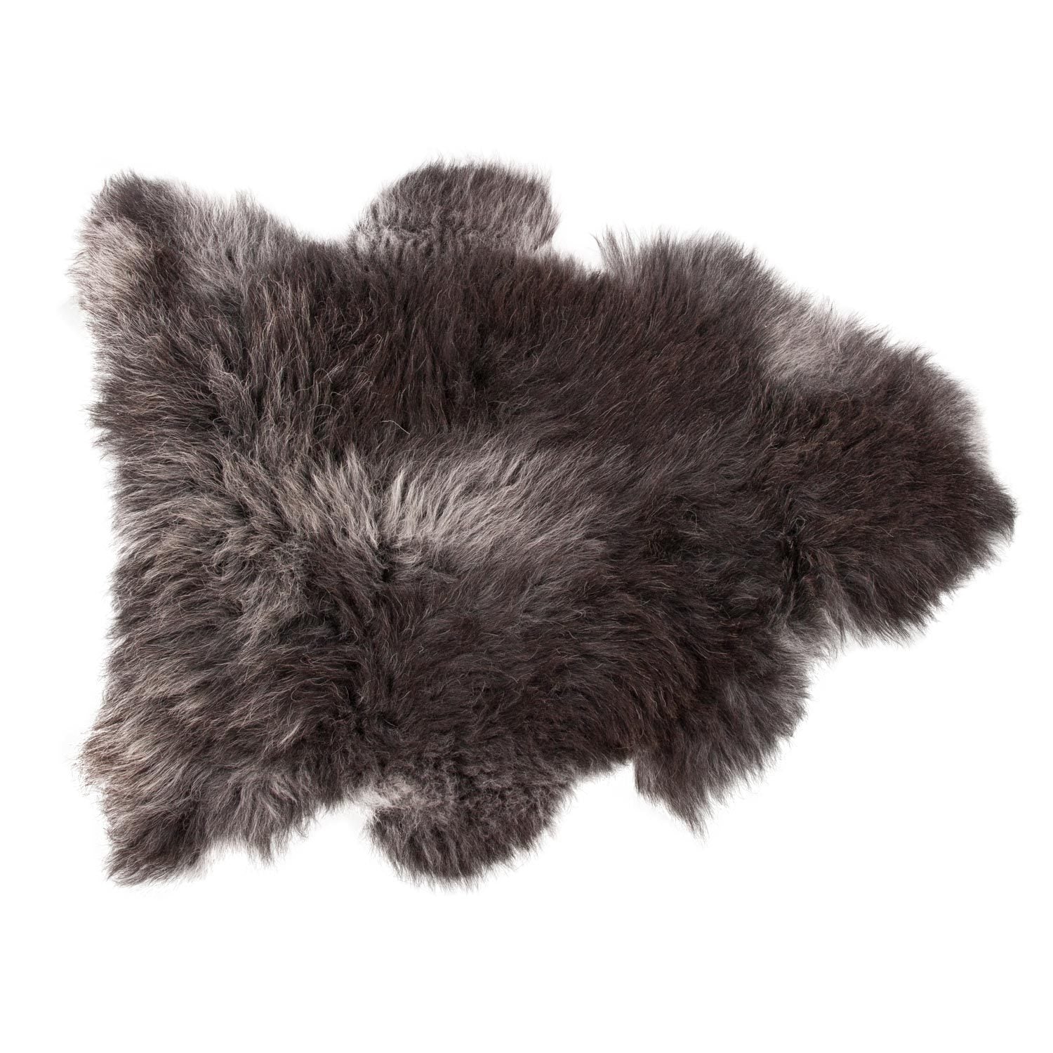 Dark Grey Herdwick Sheepskins British Sheepskins The Wool Company