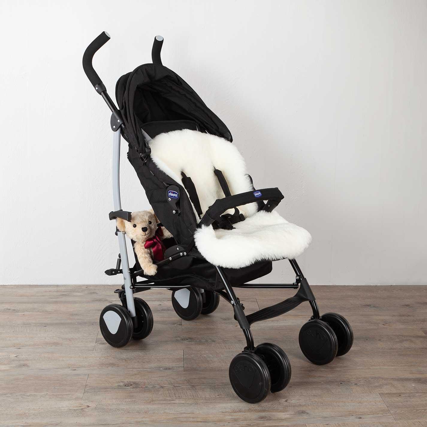 wool pushchair liner