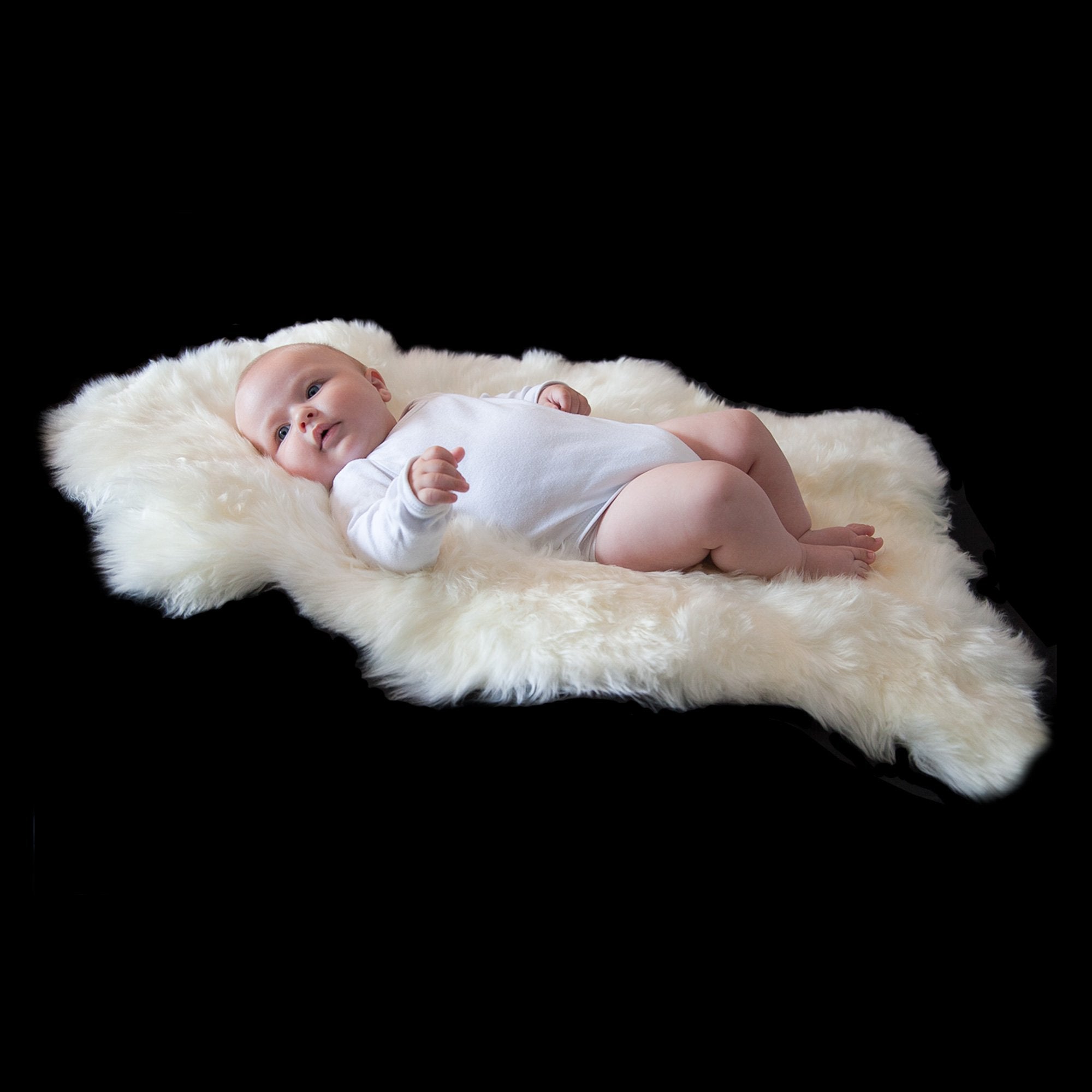 sheepskin pram blanket