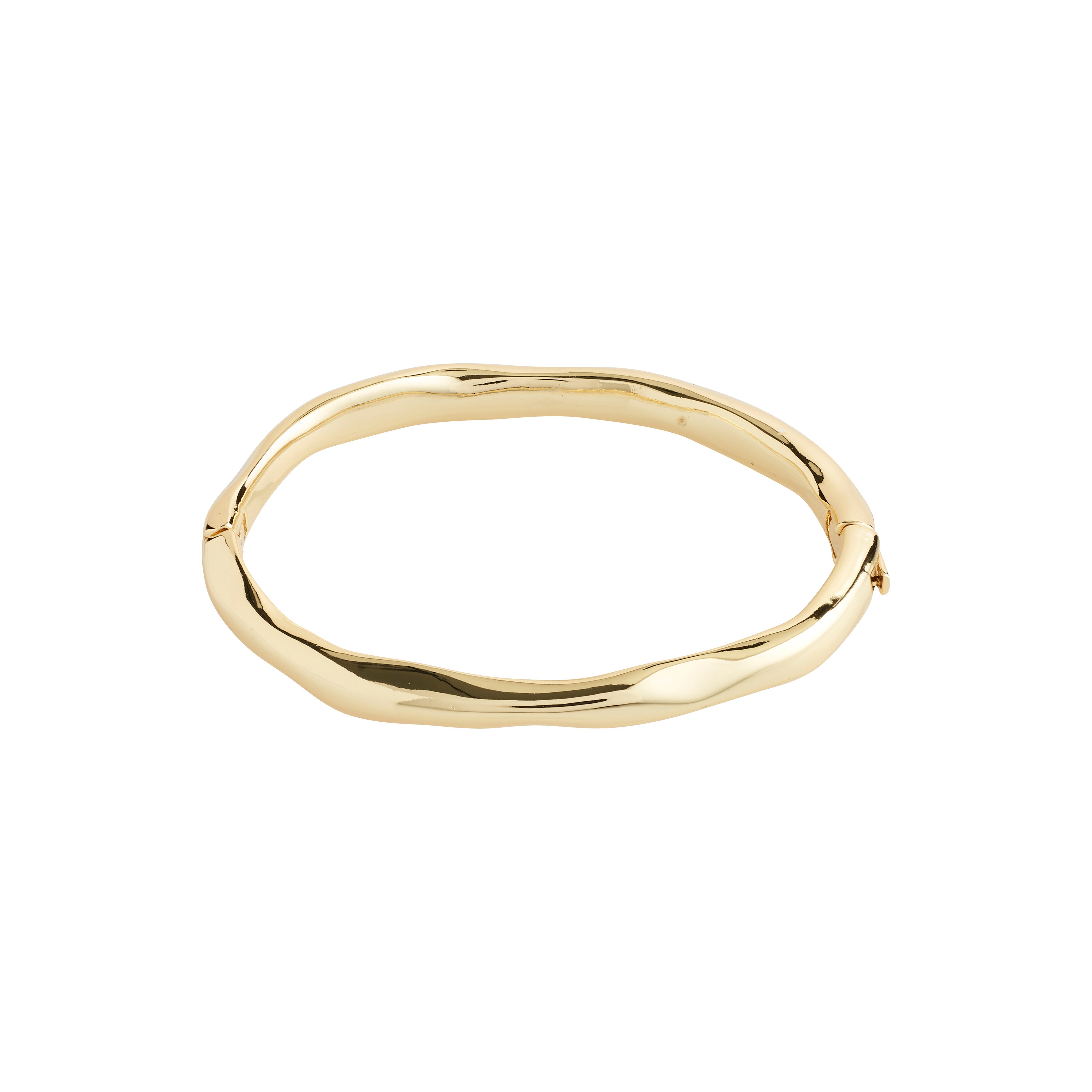 LIGHT Recycled Wavy Bangle Bracelet - PILGRIM product image