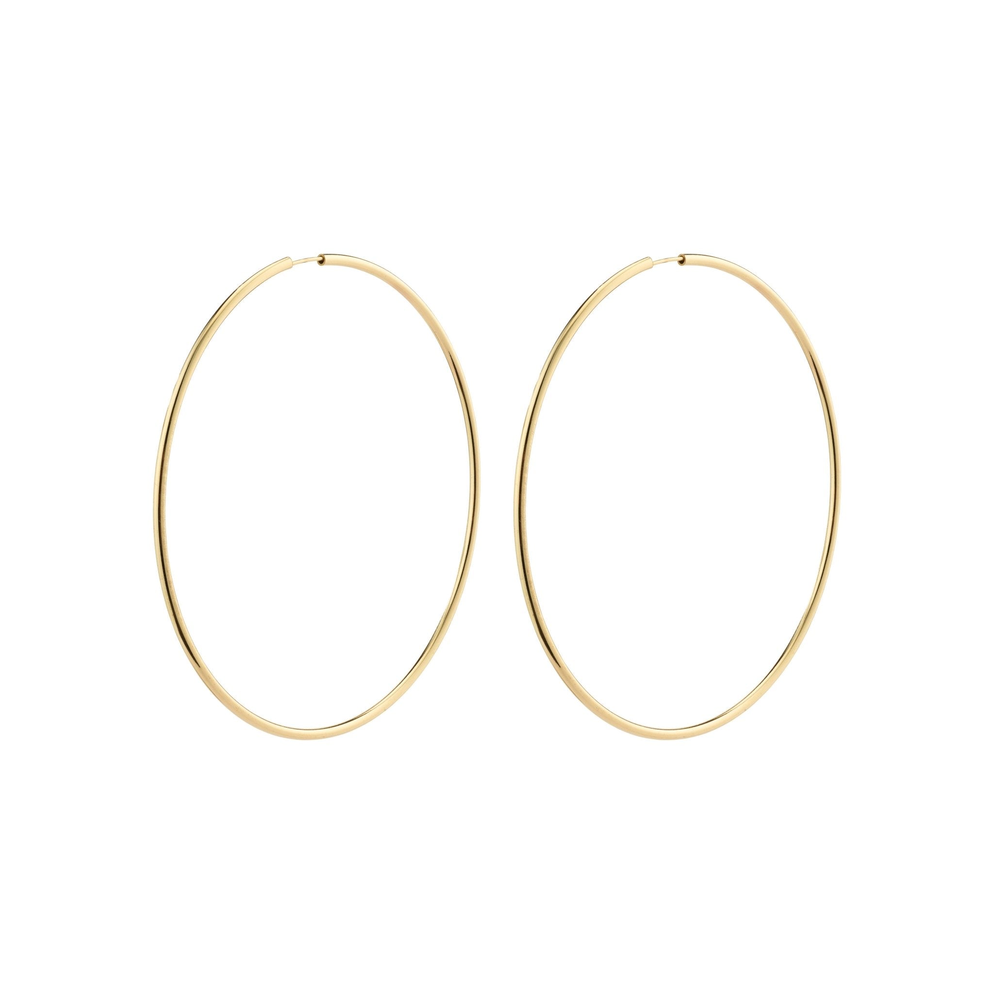 APRIL recycled maxi hoop earrings