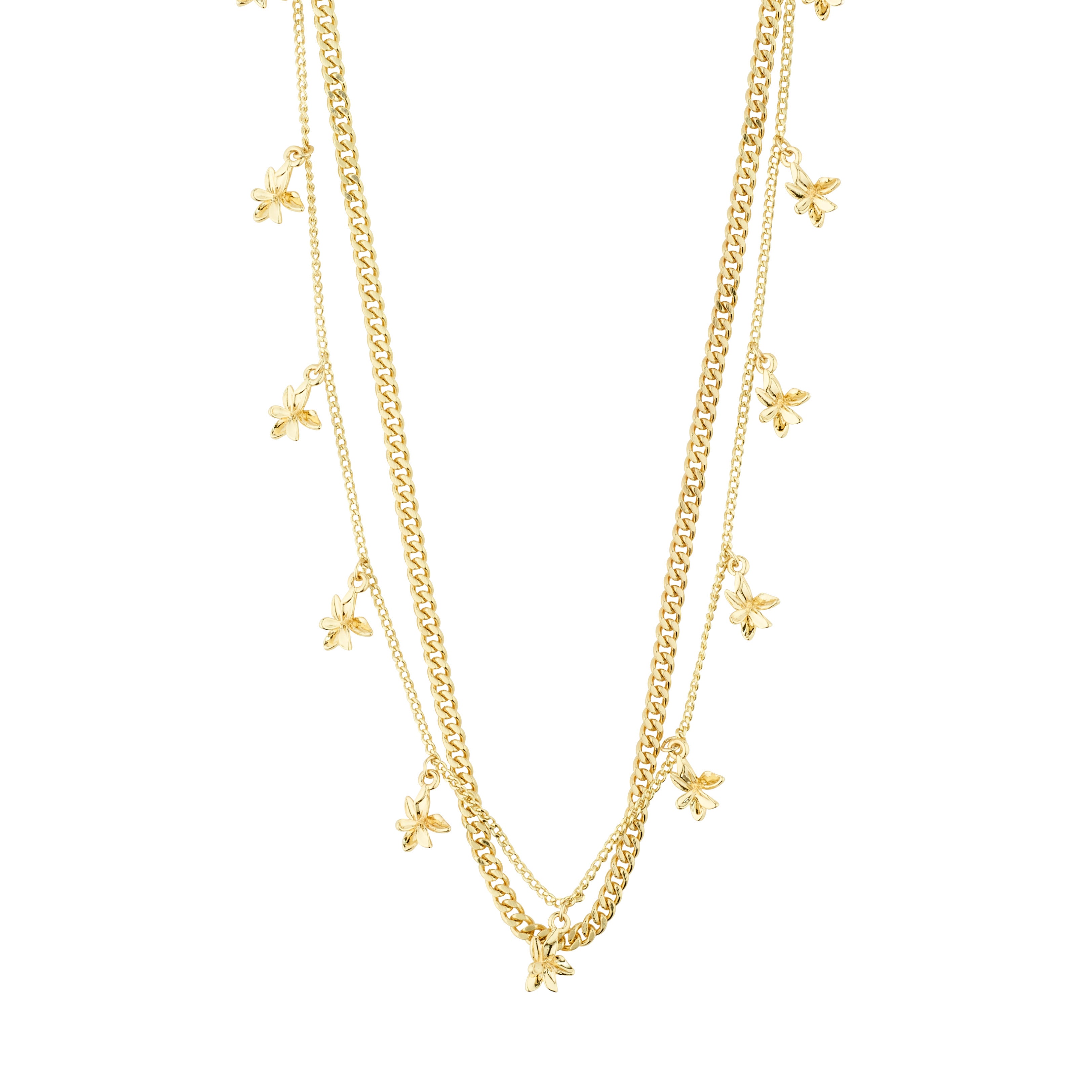 Pilgrim STAR recycled necklace 2-in-1 set – PILGRIM