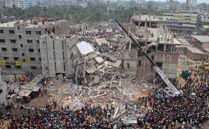 Dahka, Bangledesh, Rhana Plaza catastrophic collapse