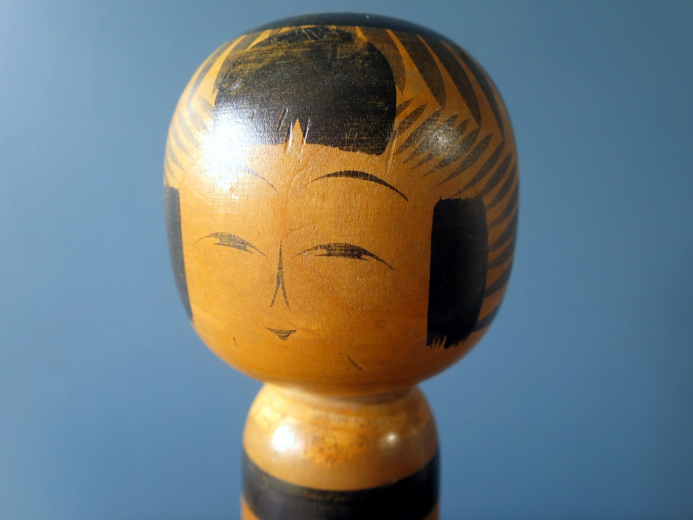 vintage japanese kokeshi dolls