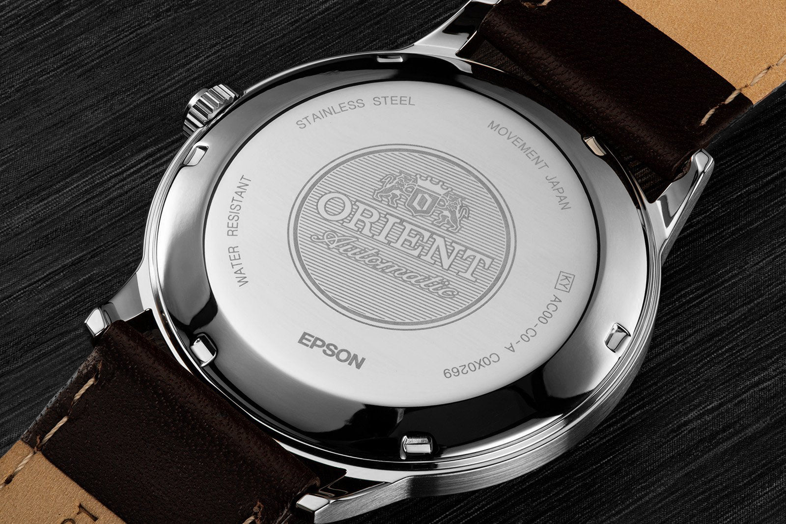  Reloj Orient Bambino Small Seconds automático, japonés, con  correa de cuero, 0.83 pulgadas, para hombre, Champán / acero inoxidable. :  Ropa, Zapatos y Joyería