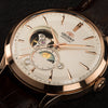 Orient Sun and Moon Open Heart RA-AS0102S10B classic watch sapphire rose gold white