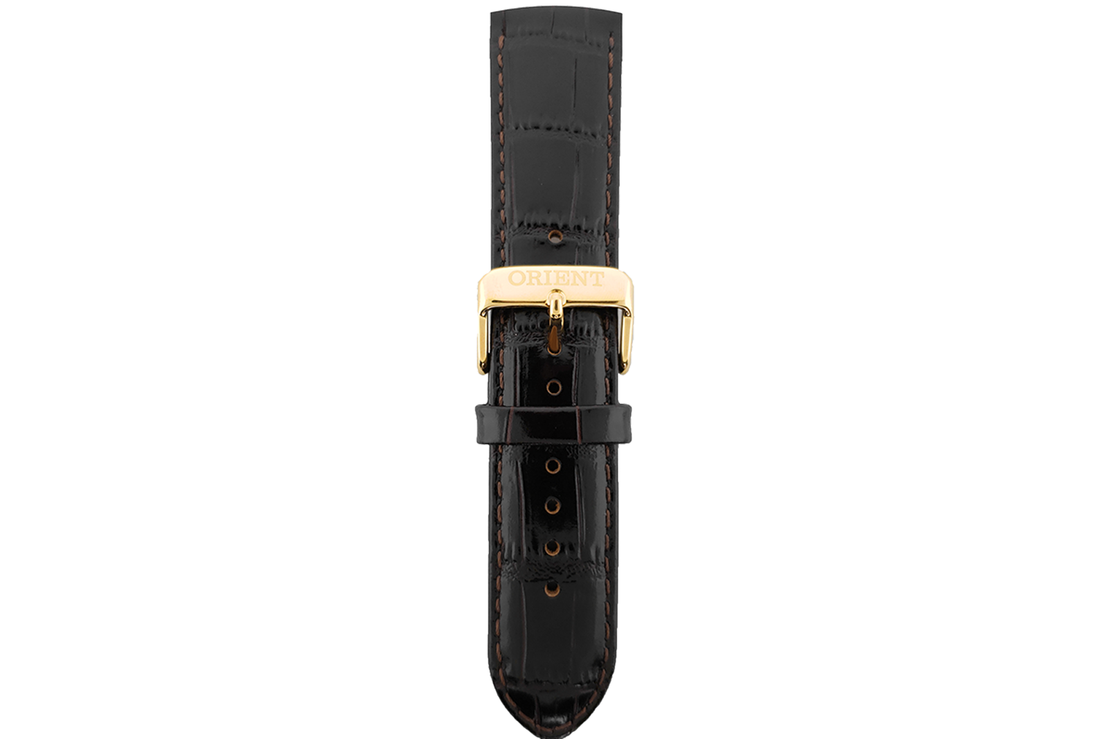 Black Leather Watch Strap