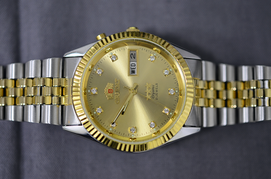 orient fluted bezel