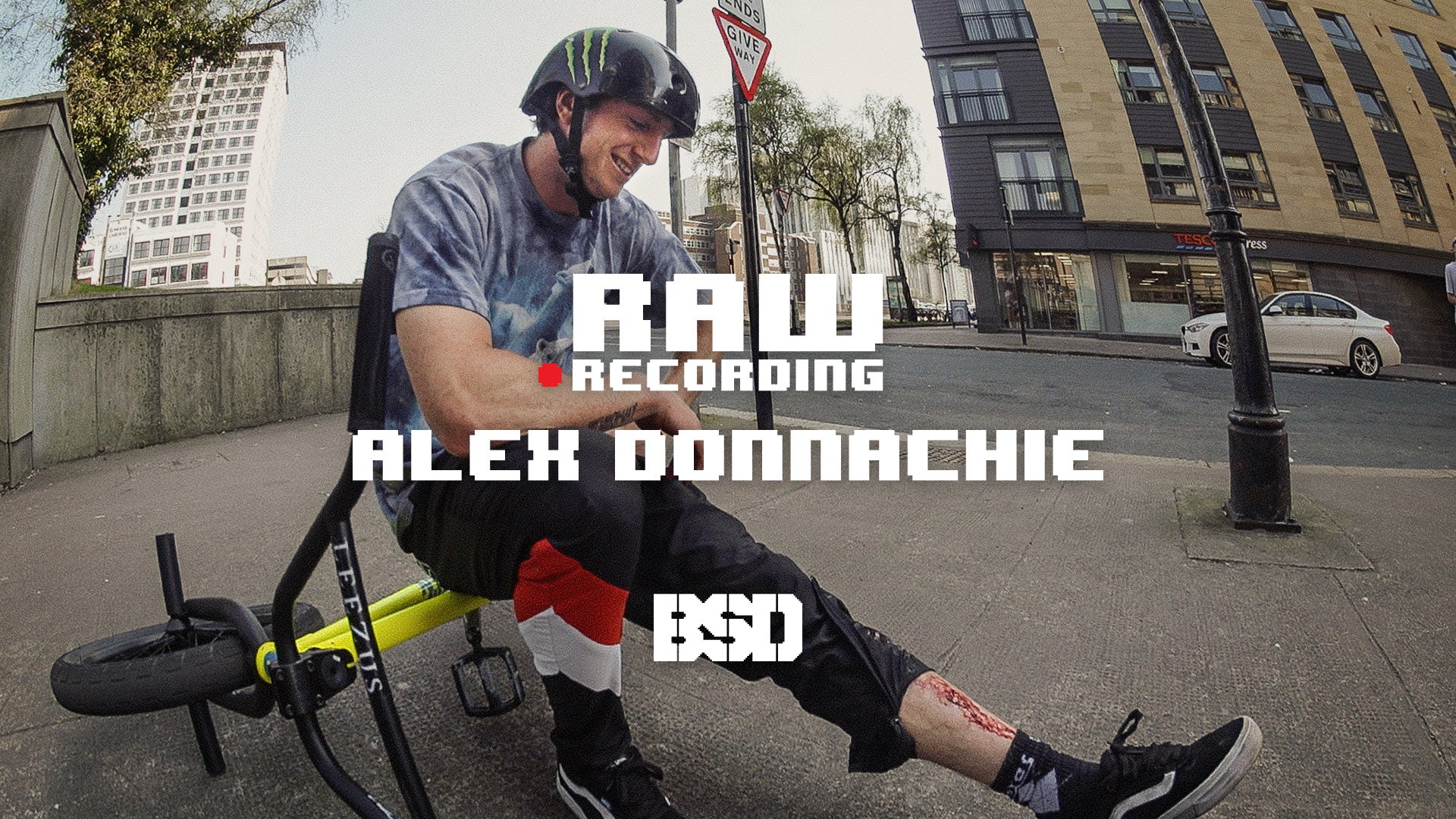 Raw recording. Alex Donnachie BMX. Alex Donnachie.