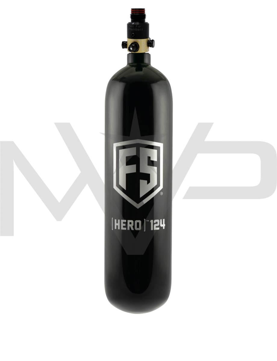 First Strike Hero2 Paintball Tank - 124/4500 W/3000 OUTPUT REG - For PCP/Air Rifle