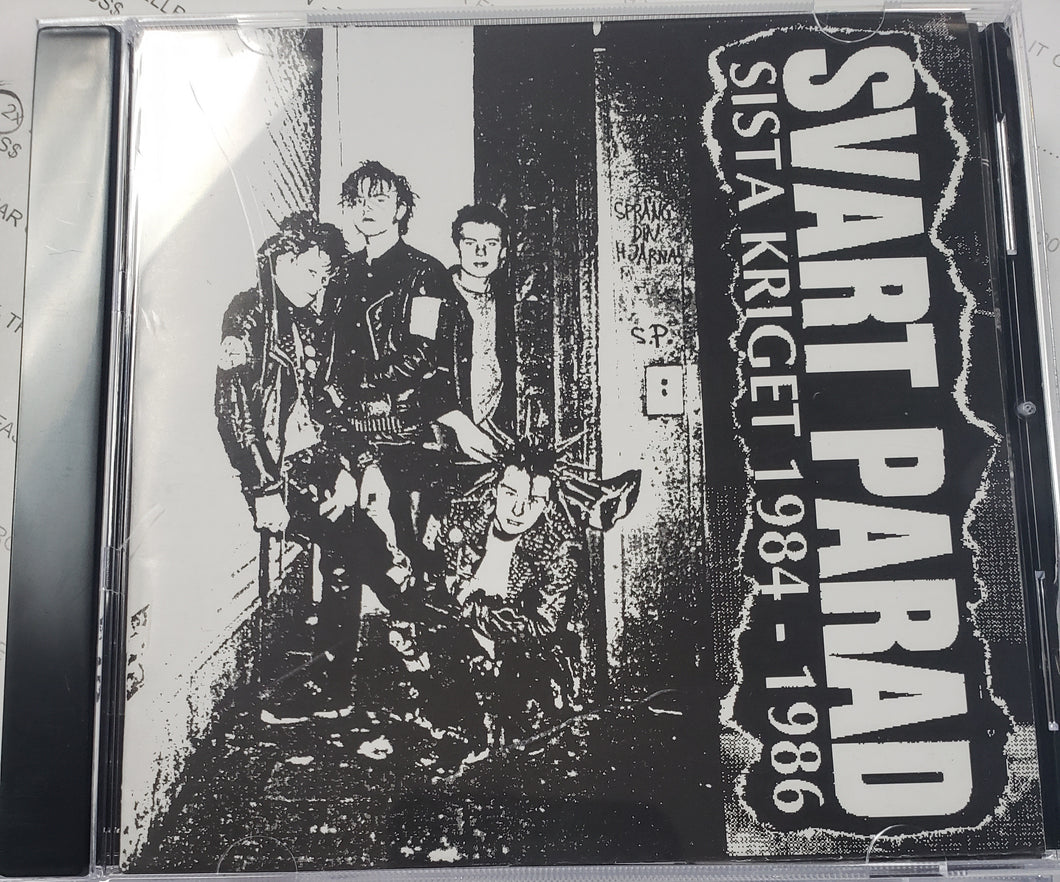 Svart Parad ‎- Sista Kriget 1984 to 1986 NEW CD