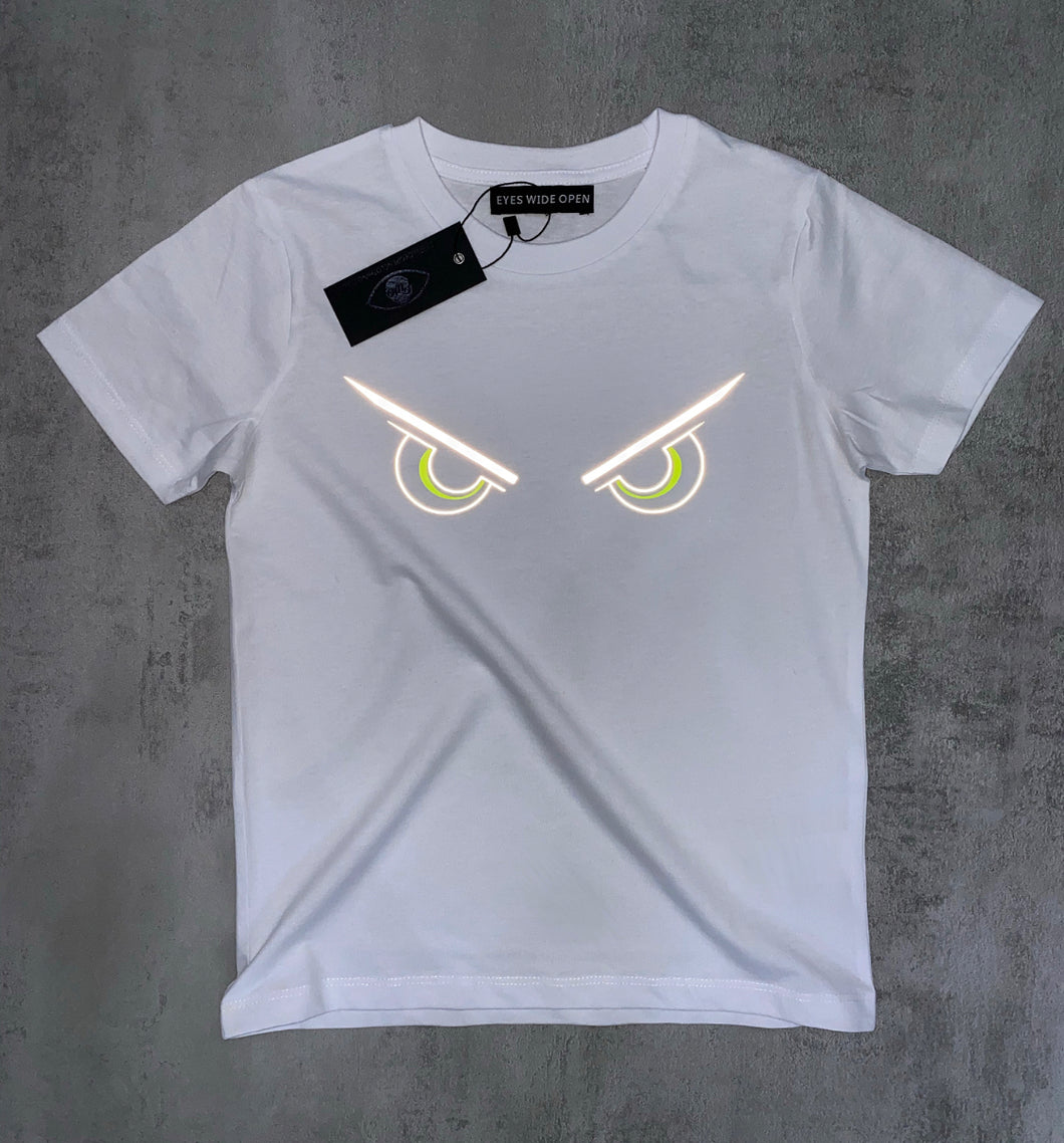 fendi reflective eyes t shirt