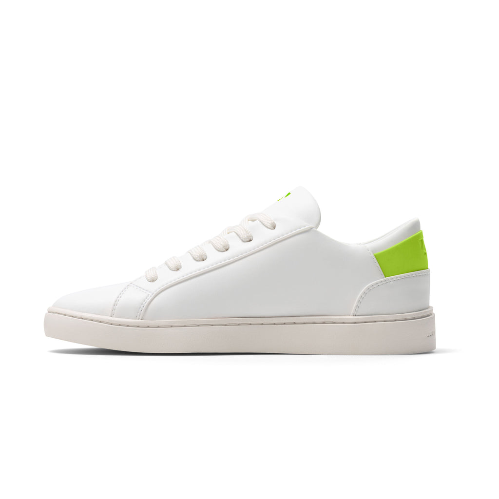 Women's Lace Up in Neon Green | Sustainable & Vegan - Thousand Fell