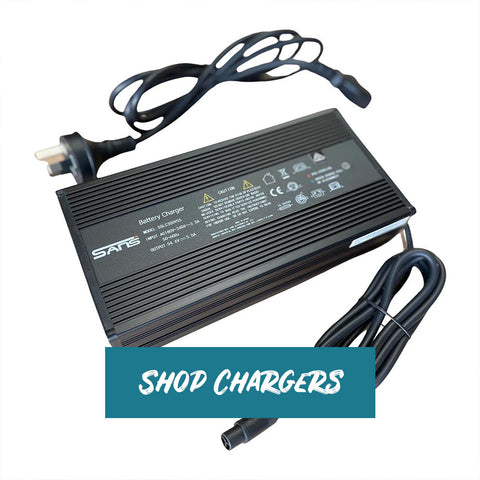 Fast charger for Super73 electric bikes.