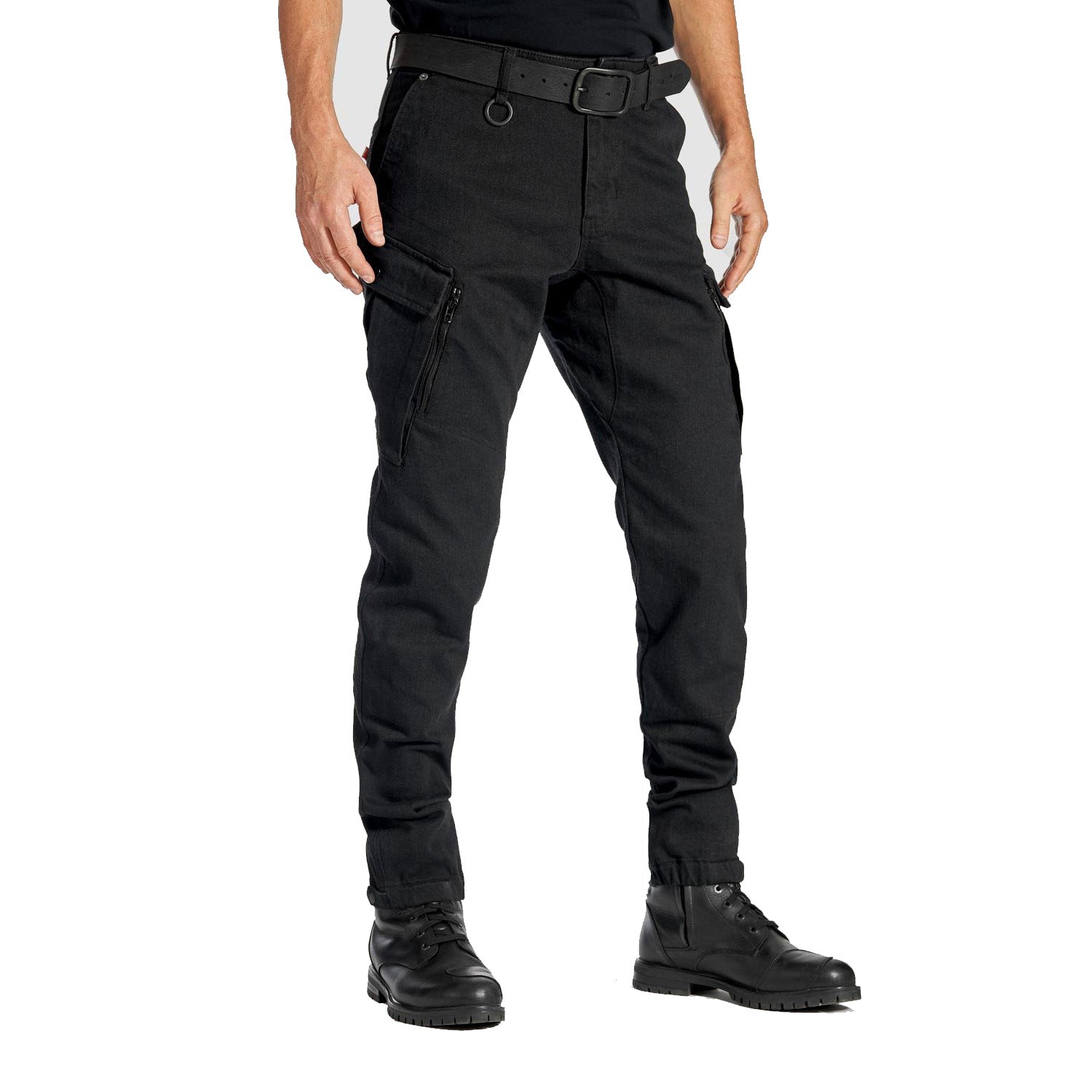 Motorcycle Jeans for Men - Black Chino Style Cordura®,  MARK KEV 01 - Ben Buckler Boards product image