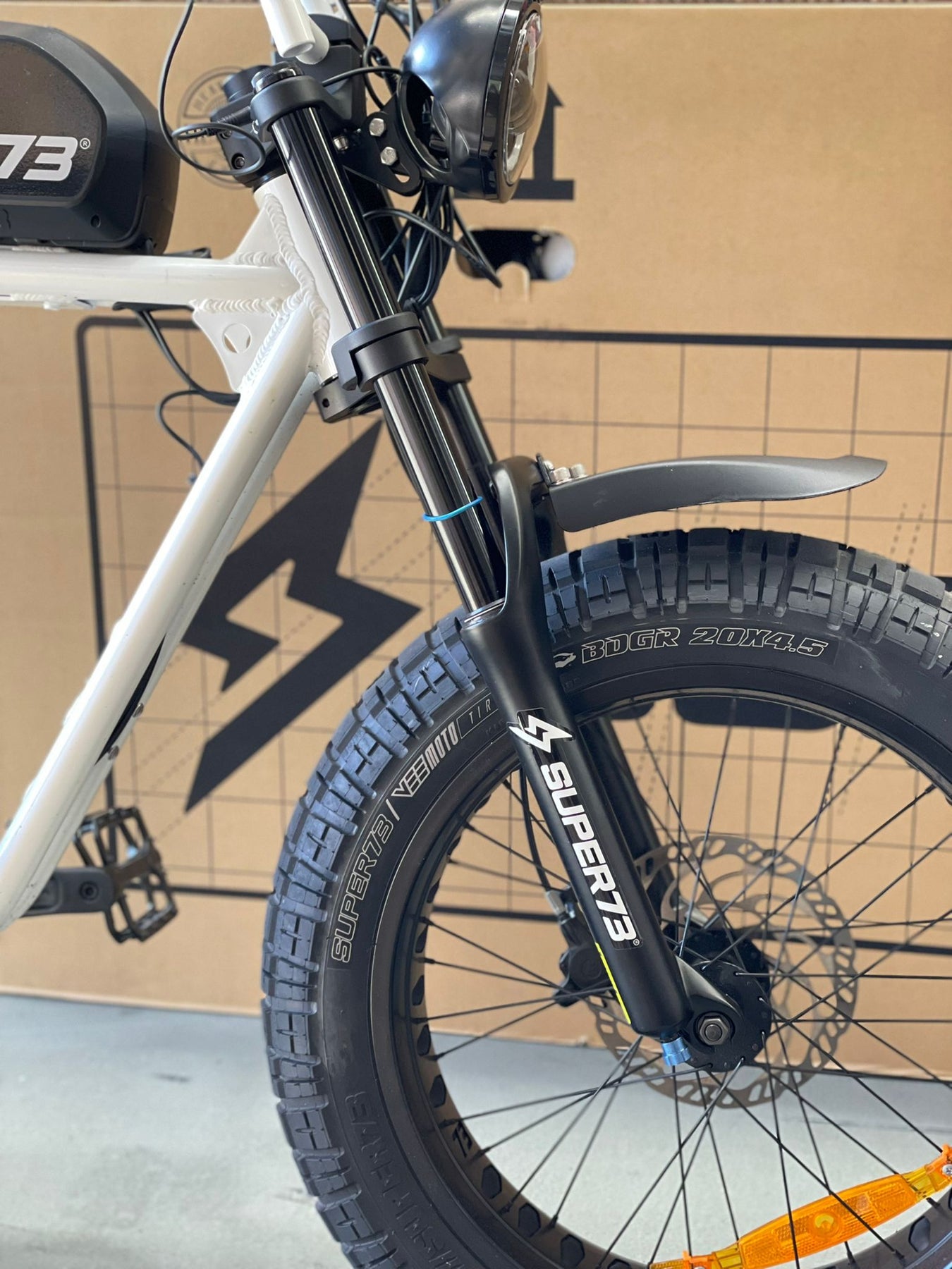 super73 air suspension fork