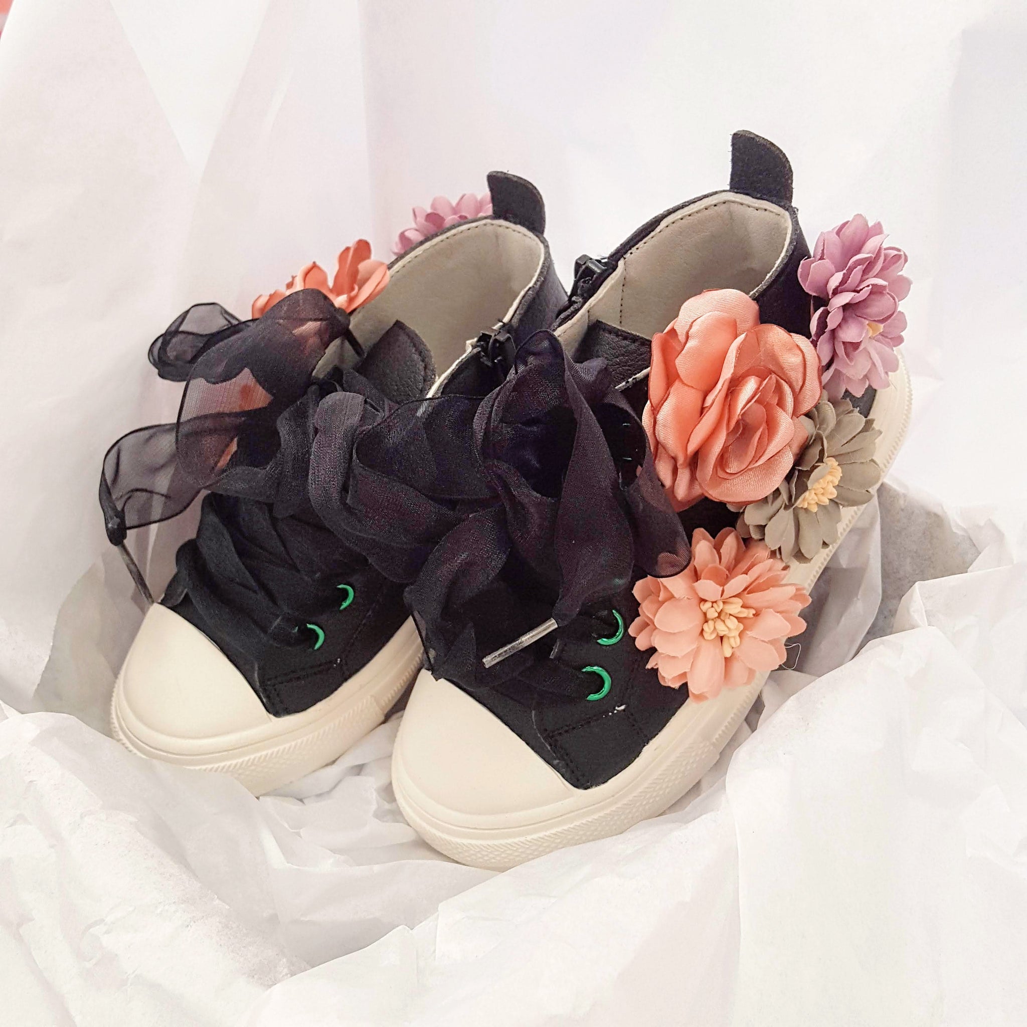 flower sneakers