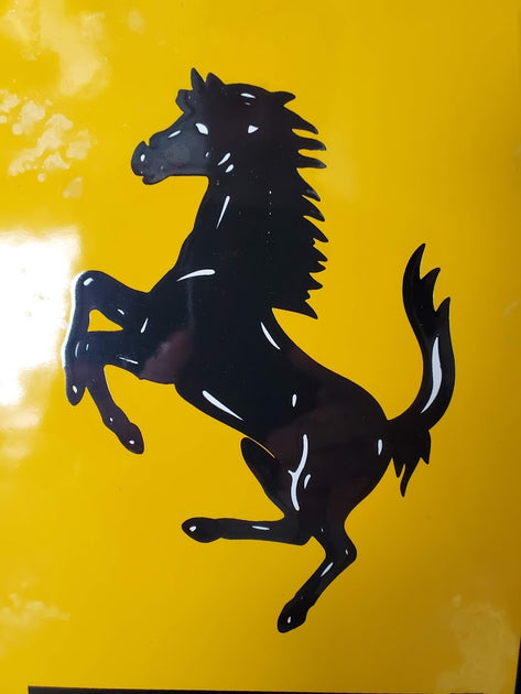 1980's Ferrari official dealer sign – Formula 1 Memorabilia