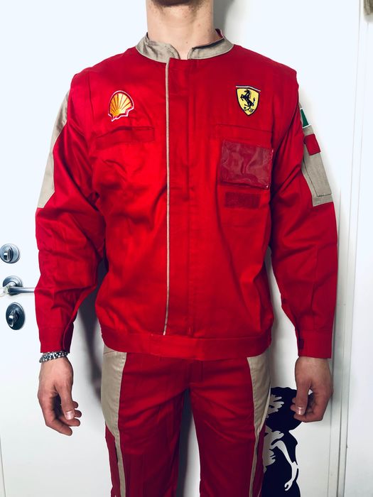 Original Ferrari GES racing department work uniform – Formula 1 Memorabilia