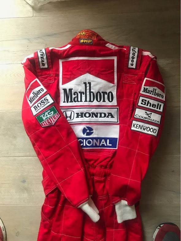 1991 Ayrton Senna Suzuka Japan GP replica race suit – Formula 1 Memorabilia