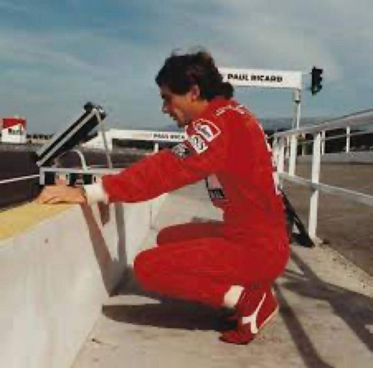 1990 Ayrton Senna Diadora race used 