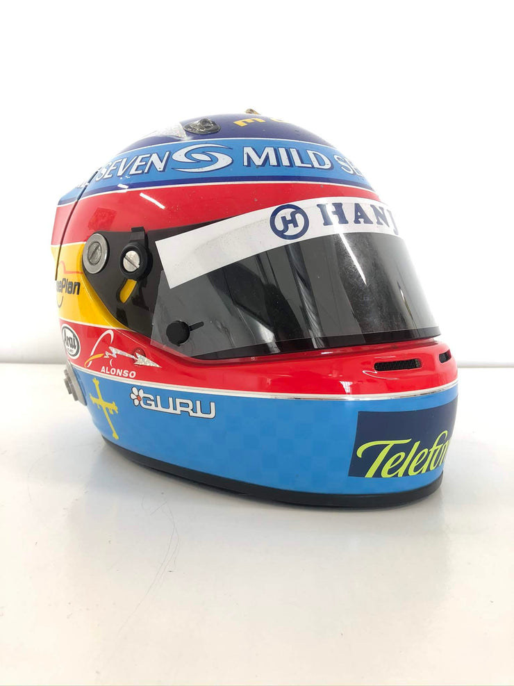 2004 Fernando Alonso race used Helmet – Formula 1 Memorabilia