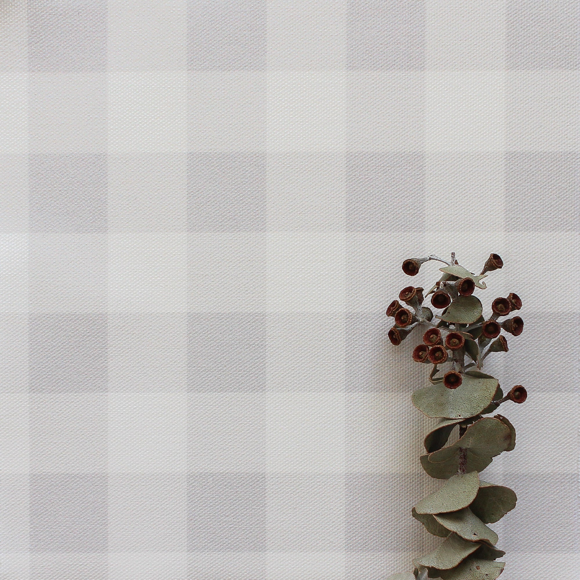 Gingham Check Medium Fabric - Cornflower – Hydrangea Lane Home