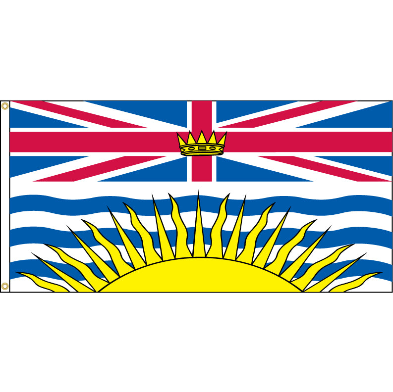 British Columbia Flag | Shop Provincial Flags | Flags Unlimited