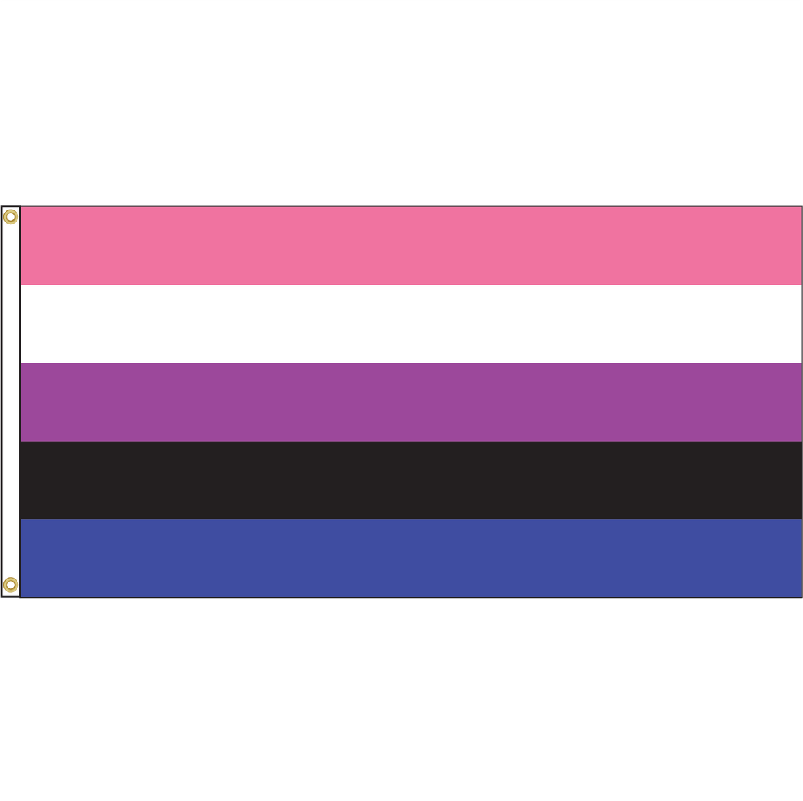 pansexual and gender fluid flag