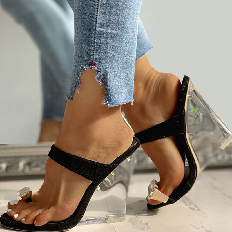 Clear Wedge Sandals | Flip Flop Labs