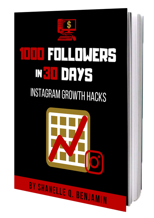 1000 Followers In 30 Days Instagram Growth Hacks E Book The Brand Hustler