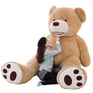 Giant Teddy Bear Plush Toys Soft Teddy Bear Skin 100cm-200cm America Popular Birthday & Valentine's Gifts For Girls Kid's Toy - Center Of Treasures