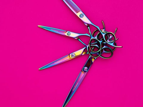 How to Hold Hairdressing Scissors