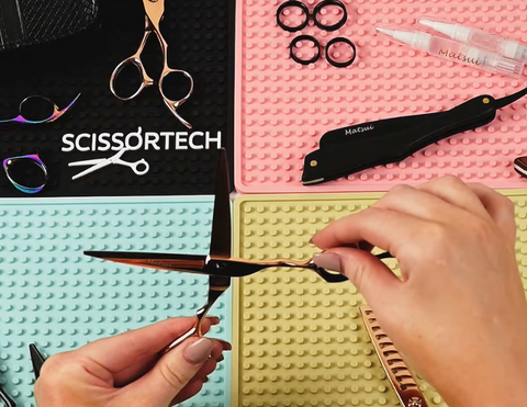 How to Sharpen Your Hairdressing Shears – Leaf Scissors