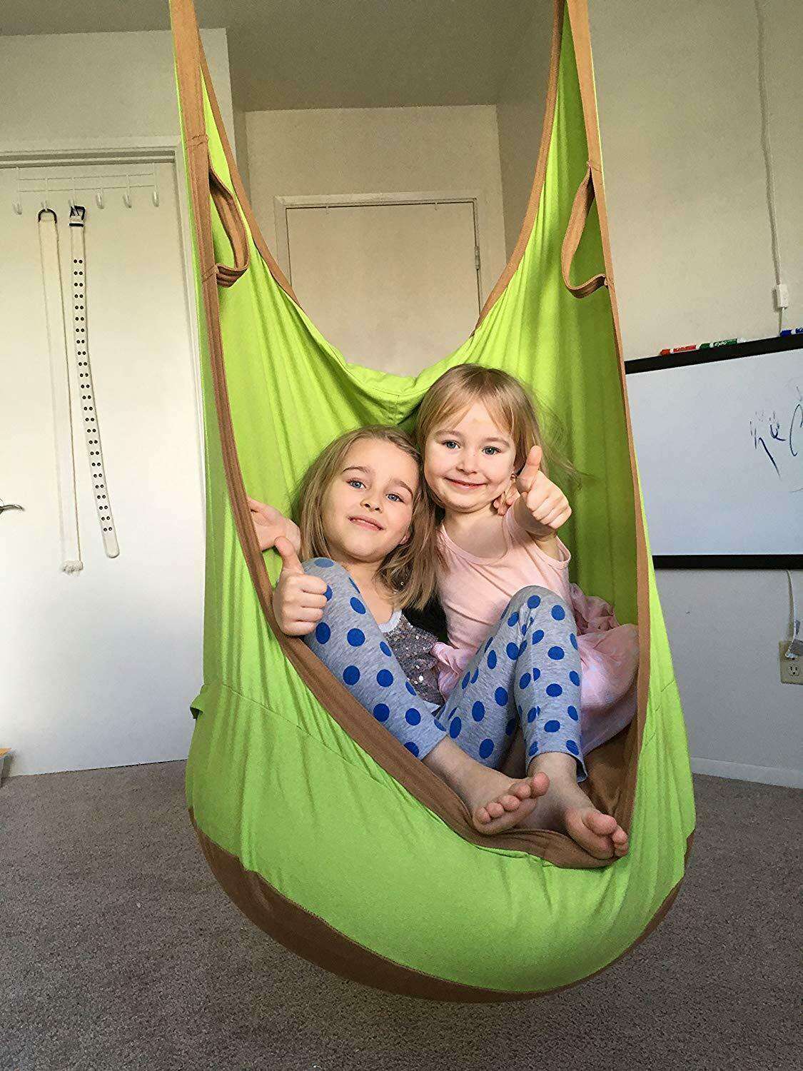 hanging hammock pod chair