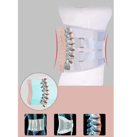 Ceinture de maintien lombaire orthopédique chauffante et aimantée