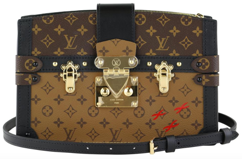 lv trunk clutch ราคา case