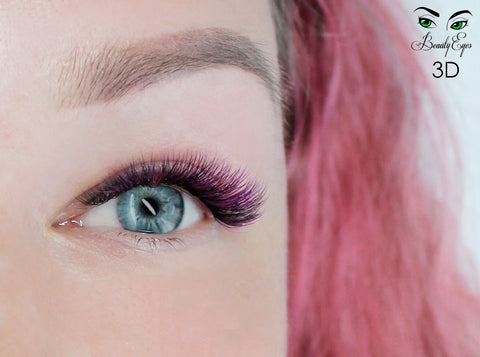 Coloured lashes