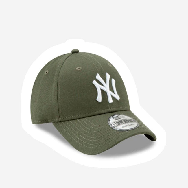 Skære af jeans Såvel New Era NY Yankees basic kasket army grøn ➜ shop her!