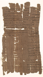 Ancient Roman Tax Receipts on Papyrus